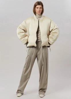 Blossom CLOTHING Connell Reversible Bomber - Black/Mastic