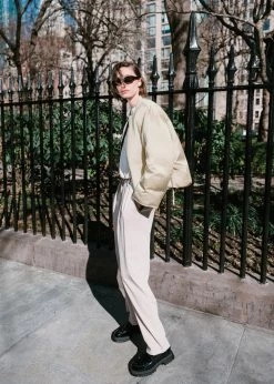 Blossom CLOTHING Connell Reversible Bomber - Black/Mastic