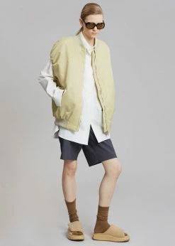 The Frankie Shop CLOTHING Cosmo Satin Vest - Cream