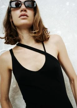 Covert Strappy Tank - Black CLOTHING