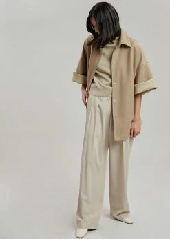 Coupon π The Frankie Shop Cybele Overshirt - Natural π― 11 The Frankie Shop Cybele Overshirt - Natural