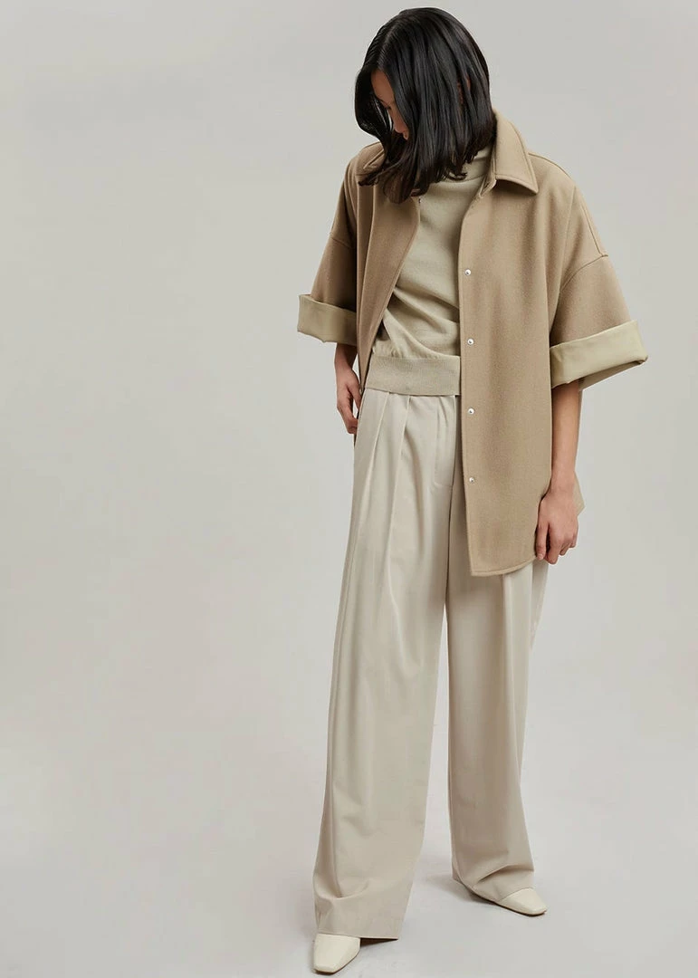 Coupon π The Frankie Shop Cybele Overshirt - Natural π― 5 The Frankie Shop Cybele Overshirt - Natural