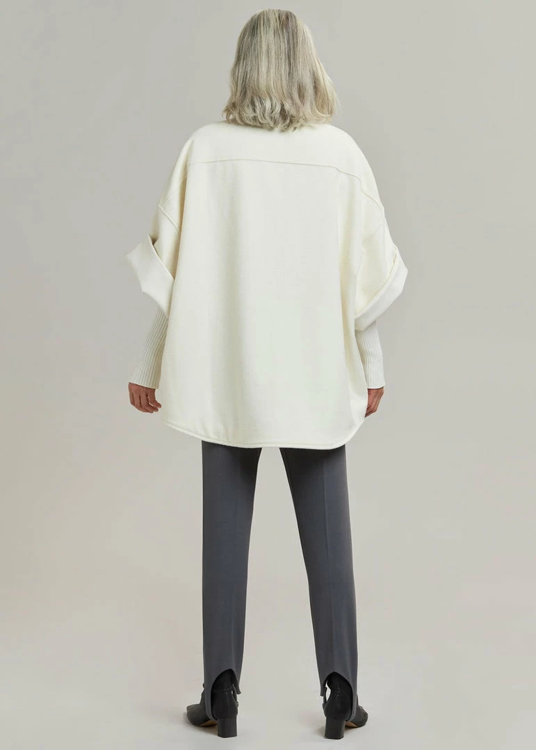 Best Pirce π The Frankie Shop Cybele Overshirt - White π₯ 11 The Frankie Shop Cybele Overshirt - White