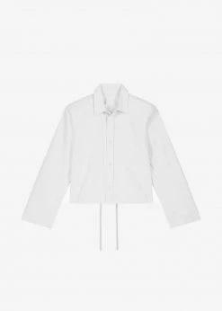 Flash Sale π― Another J CLOTHING Daor Padded Shoulder π Shirt - Optic White β¨ 13 Another J CLOTHING Daor Padded Shoulder Shirt - Optic White