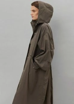 The Frankie Shop Demy Anorak Coat - Mink Men