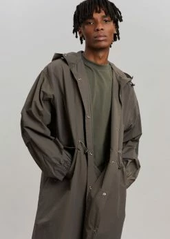 The Frankie Shop Demy Anorak Coat - Mink Men
