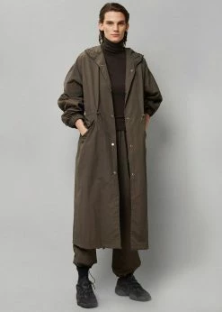The Frankie Shop Demy Anorak Coat - Mink Men
