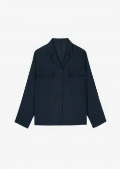 Credito Dido Pocket Shirt - Navy