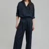 Credito Dido Wide Trousers - Navy