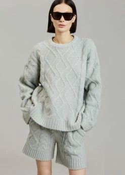 The Frankie Shop Eira Sweater - Celadon