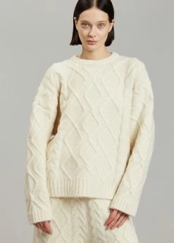The Frankie Shop Eira Sweater - Cream
