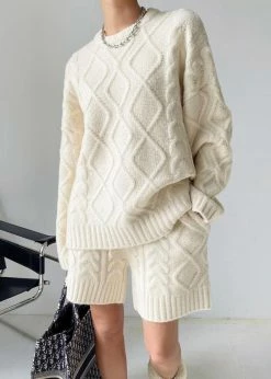 The Frankie Shop Eira Sweater - Cream