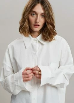 Credito CLOTHING Elide Shirt - Optic White
