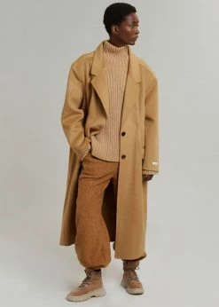 Best deal π The Frankie Shop Elkin Tailored Overcoat - Camel CLOTHING π₯ 9 The Frankie Shop Elkin Tailored Overcoat - Camel CLOTHING