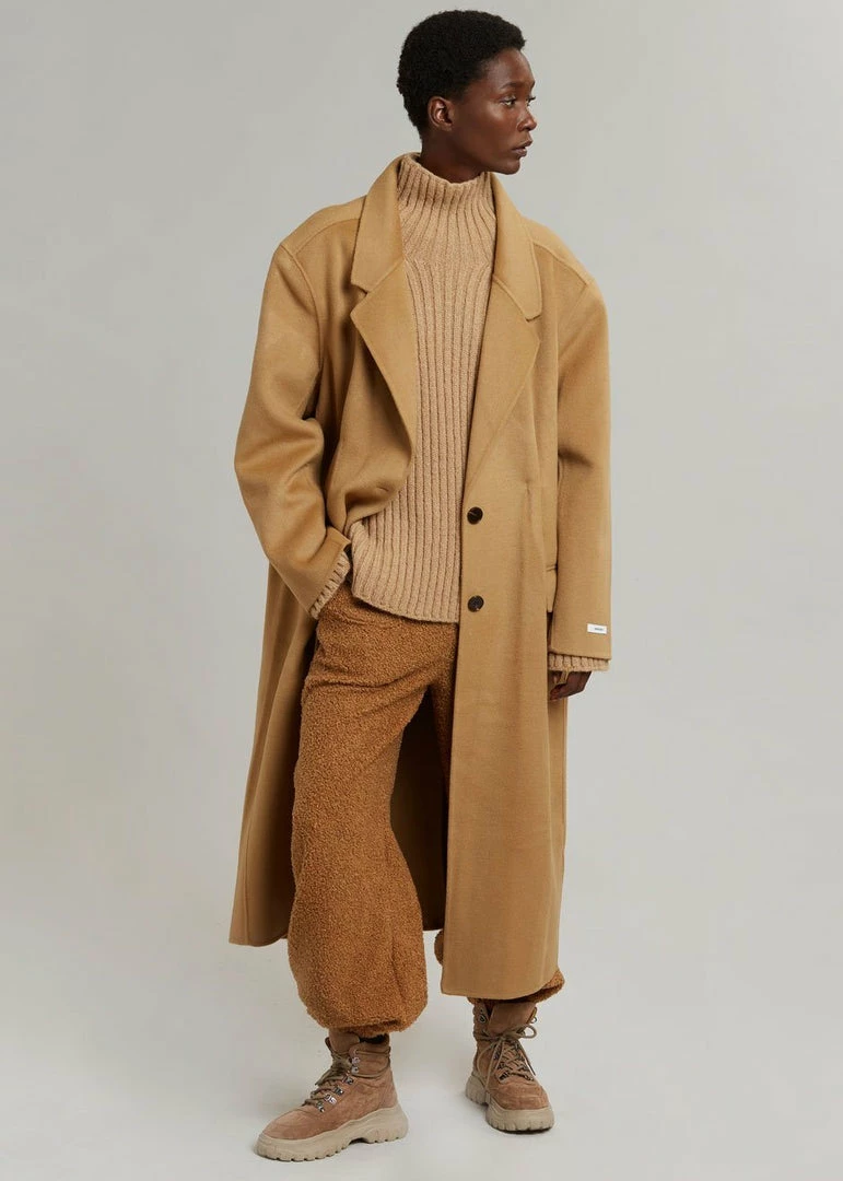 Best deal π The Frankie Shop Elkin Tailored Overcoat - Camel CLOTHING π₯ 4 The Frankie Shop Elkin Tailored Overcoat - Camel CLOTHING