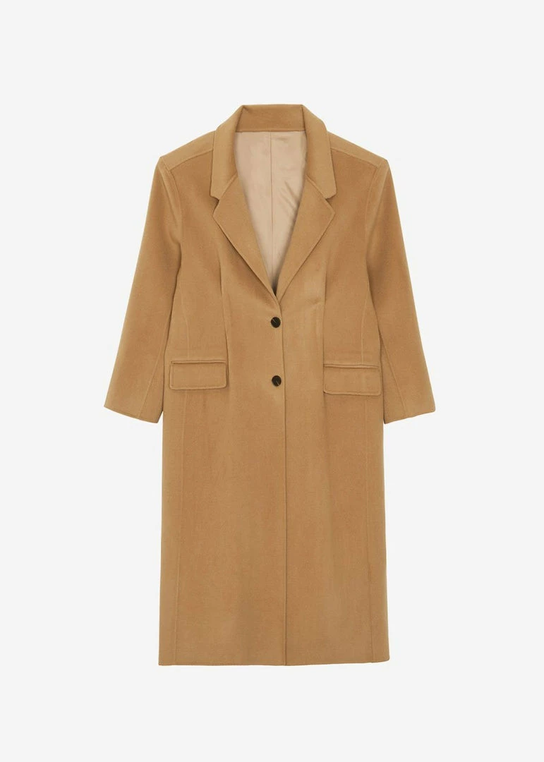Best deal π The Frankie Shop Elkin Tailored Overcoat - Camel CLOTHING π₯ 6 The Frankie Shop Elkin Tailored Overcoat - Camel CLOTHING