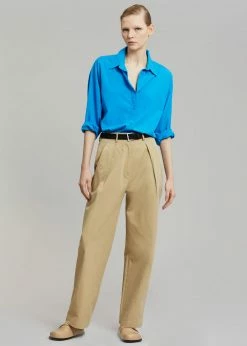 The Frankie Shop CLOTHING Emiko Pants - Beige