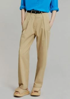 The Frankie Shop CLOTHING Emiko Pants - Beige