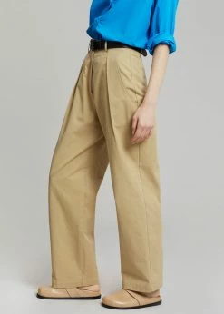 The Frankie Shop CLOTHING Emiko Pants - Beige