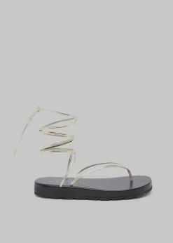 Emili X Bettina Vermillon Jenifer Sandal - Gold & Black