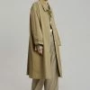 The Frankie Shop CLOTHING Emma Trench Coat - Sand
