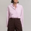 The Frankie Shop Erika Shirt - Pink Stripe