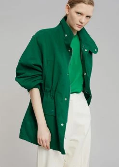 The Frankie Shop Erno Jacket - Green CLOTHING