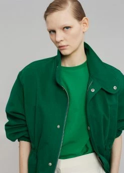The Frankie Shop Erno Jacket - Green CLOTHING