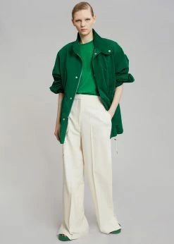 The Frankie Shop Erno Jacket - Green CLOTHING