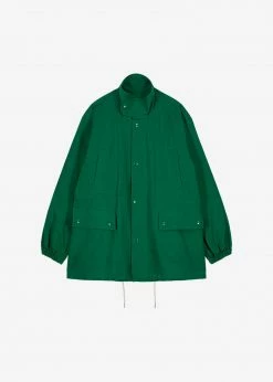 The Frankie Shop Erno Jacket - Green CLOTHING