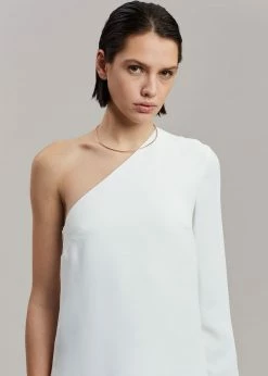 CLOTHING Esse Studios One Shoulder Column Dress - Ivory