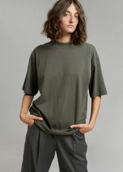 The Frankie Shop Evora Tee - Olive