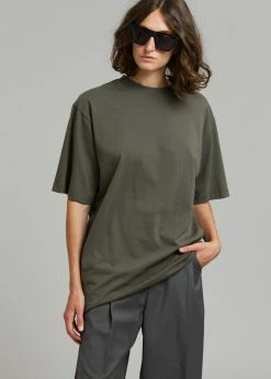The Frankie Shop Evora Tee - Olive
