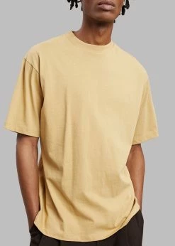 Hot Sale π― The Frankie Shop CLOTHING Evora Tee - Sahara π 15 The Frankie Shop CLOTHING Evora Tee - Sahara