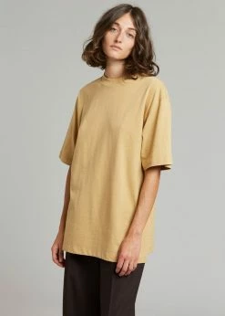 Hot Sale π― The Frankie Shop CLOTHING Evora Tee - Sahara π 17 The Frankie Shop CLOTHING Evora Tee - Sahara