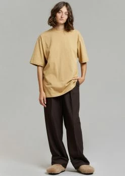 The Frankie Shop CLOTHING Evora Tee - Sahara