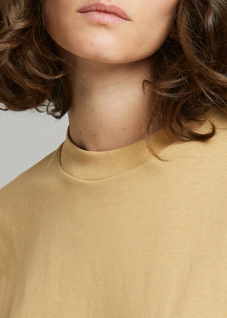 Hot Sale π― The Frankie Shop CLOTHING Evora Tee - Sahara π 3 The Frankie Shop CLOTHING Evora Tee - Sahara