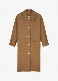 New π€© Browns Faloda Trench π§₯ Coat - Brown π 15 Browns Faloda Trench Coat - Brown