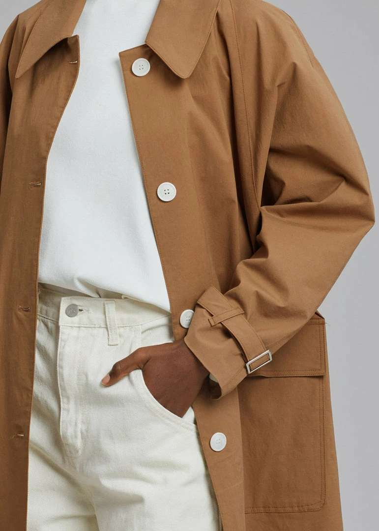 New π€© Browns Faloda Trench π§₯ Coat - Brown π 4 Browns Faloda Trench Coat - Brown