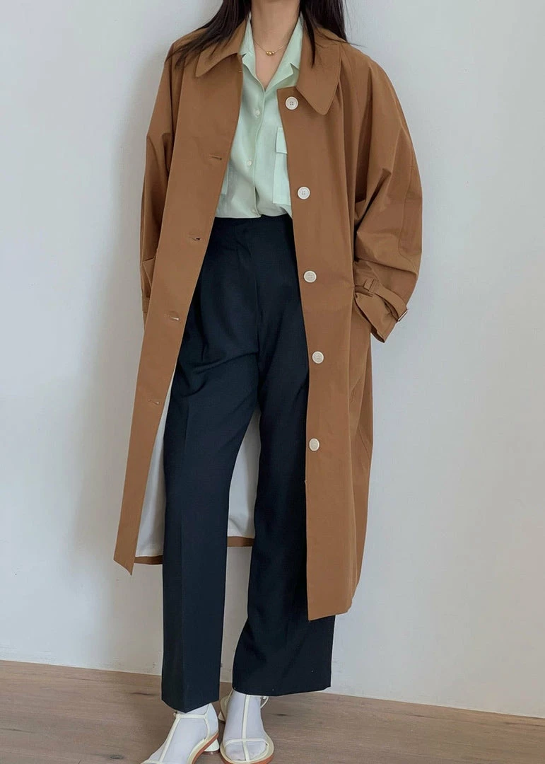 New π€© Browns Faloda Trench π§₯ Coat - Brown π 3 Browns Faloda Trench Coat - Brown