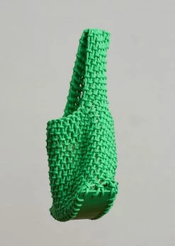 Cafe Noir ACCESSORIES Fana Mini Net Bag - Green