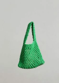 Cafe Noir ACCESSORIES Fana Mini Net Bag - Green