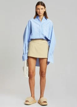 Cafe Noir ACCESSORIES Fana Mini Net Bag - Off White