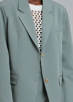 The Frankie Shop CLOTHING Felola Blazer - Sage
