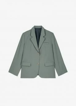 The Frankie Shop CLOTHING Felola Blazer - Sage