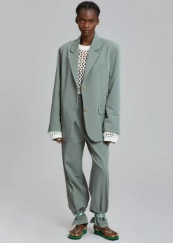 The Frankie Shop CLOTHING Felola Blazer - Sage
