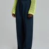 The Frankie Shop CLOTHING Felola Suit Pants - Deep Navy