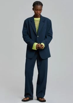 The Frankie Shop CLOTHING Felola Suit Pants - Deep Navy