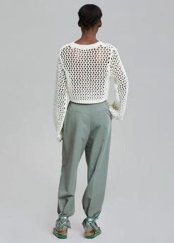 The Frankie Shop CLOTHING Felola Suit Pants - Sage
