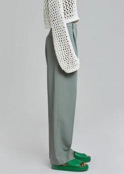 The Frankie Shop CLOTHING Felola Suit Pants - Sage